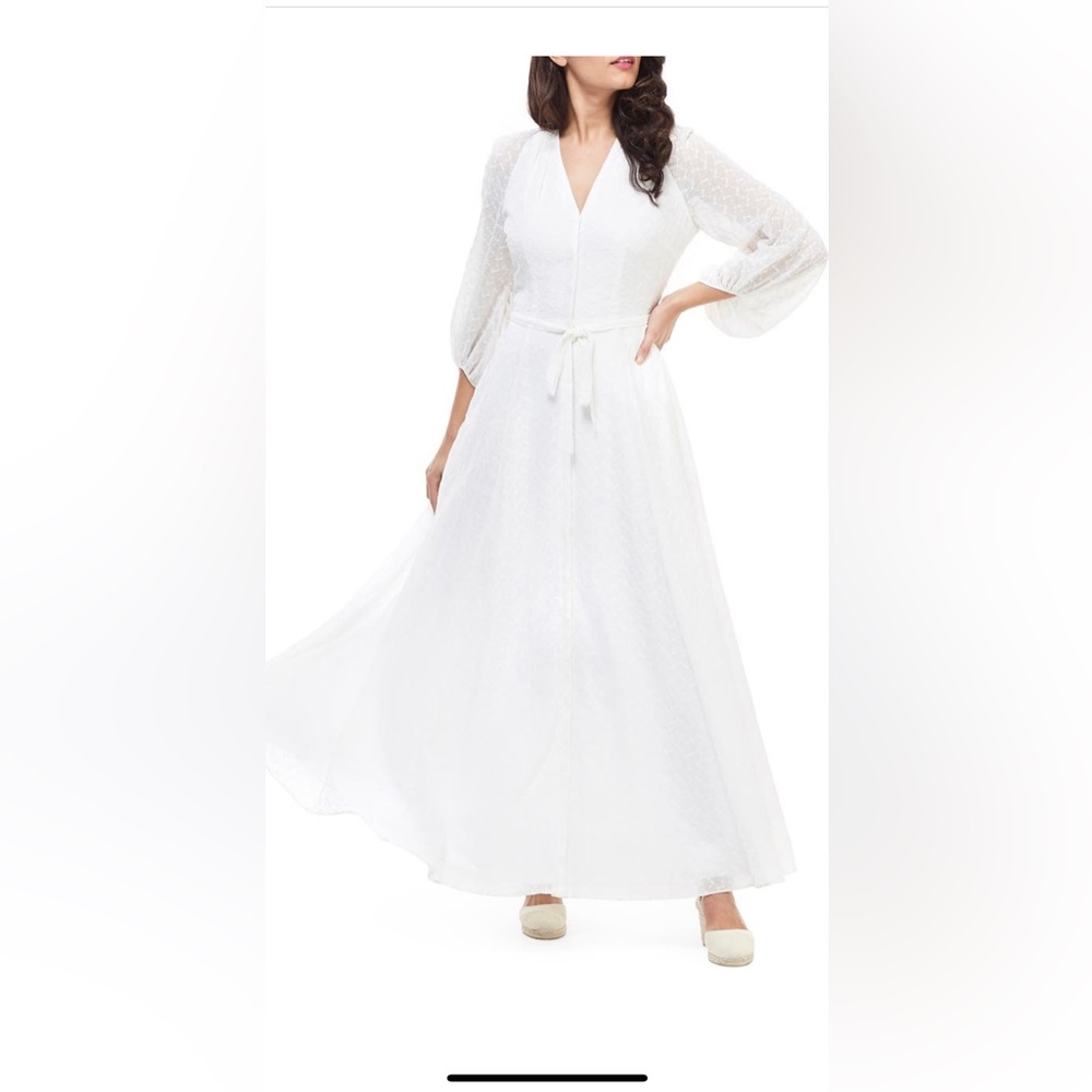 Gal meets glams long sleeve maxi dress